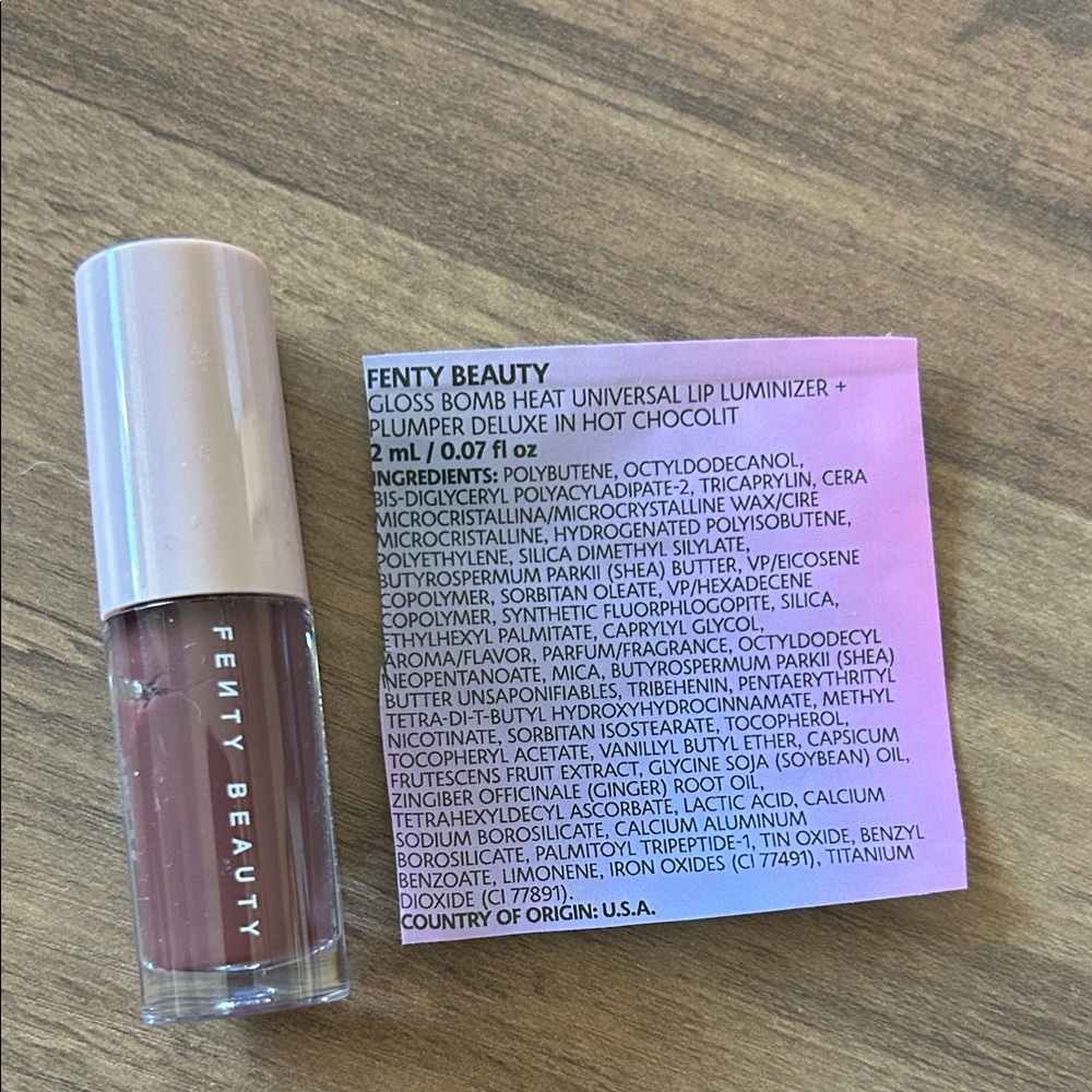 Fenty Beauty Gloss Bomb Heat - Rich Brown